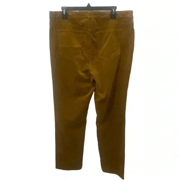 Talbots Corduroy Straight Leg Pants Size 16 - Picture 2 of 5